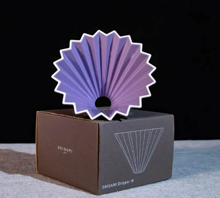 Dripper Origami violet M