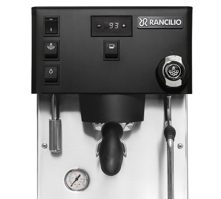 machine à café semi-professionnelle Rancilio Silvia Pro X noir inox