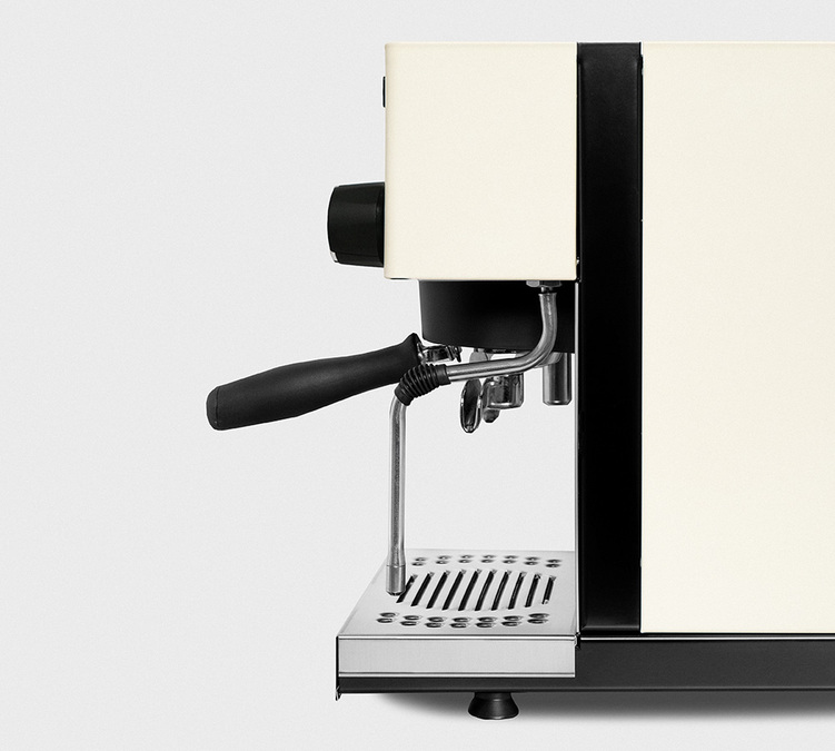 Machine à café avec percolateur Rancilio Silvia Pro X inox blanc