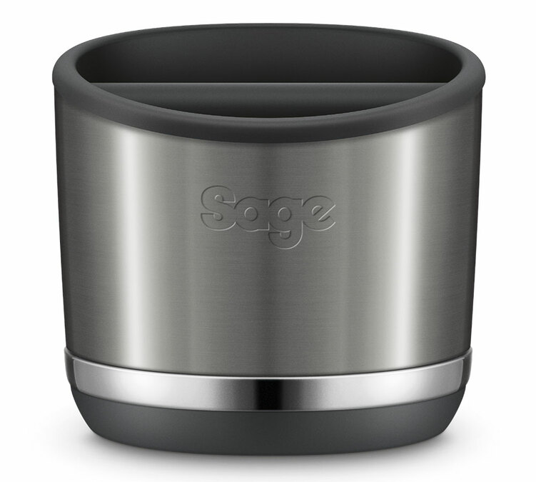 The Knock Box™ 10 - Black Stainless Steel - Sage SEA501BSS
