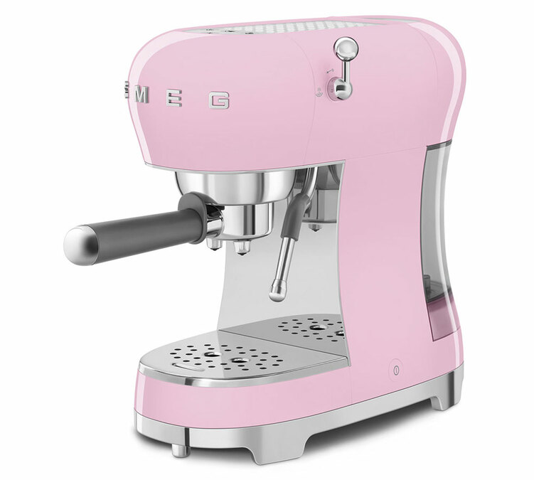 SMEG rose ECF02PKEU machine à café avec percolateur