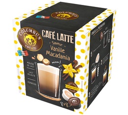80 Capsules Compatibles Nescafe® Dolce Gusto® Latte saveur vanille macadamia  - COLUMBUS CAFE & CO