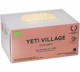 10 capsules Ethiopie Yéti Village Bio- Nespresso compatible - TERRES DE CAFE