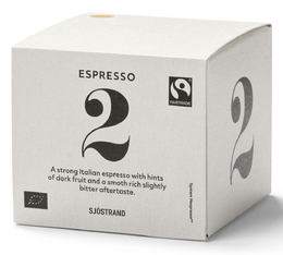 10 capsules compatibles Nespresso® Espresso n°2 - SJÖSTRAND COFFEE