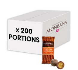 Carton de 200 chocolats emballés individuellement - MONBANA 