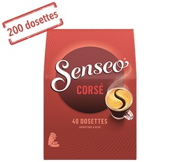 Pack 200 dosettes souples Corsé - SENSEO