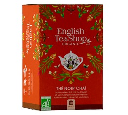 Thé noir Chaï bio - 20 sachets - ENGLISH TEA SHOP
