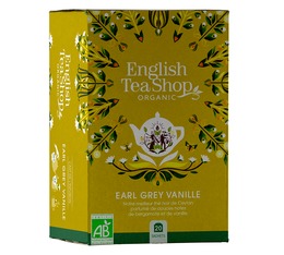 Thé noir Bio Earl Grey Vanille - 20 sachets - English Tea Shop