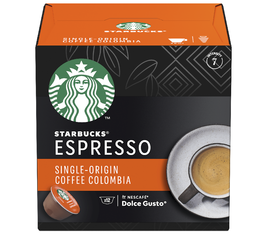 12 Capsules Compatibles Nescafe® Dolce Gusto® Colombia  - STARBUCKS