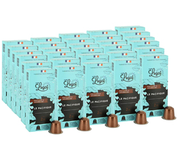 300 capsules compatibles Nespresso® Le Pacifique pour professionnels - CAFÉS LUGAT