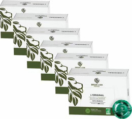 300 dosettes (200 + 100 offertes) compatibles Nespresso® pro L'original  Office Pads Bio - GREEN LION COFFEE
