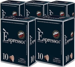 50 capsules Intenso -compatible Nespresso® - CAFFEE VERGNANO