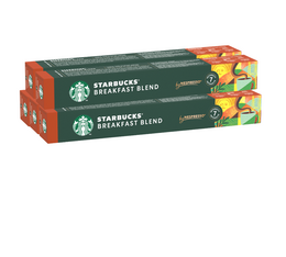 50 Capsules Starbucks compatibles Nespresso® - Breakfast Blend 
