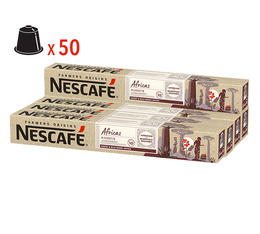 50 capsules Nescafé farmers origins Africas - compatible Nespresso® - NESCAFE FARMERS