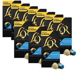 Offre exceptionnelle 7 + 3 L'or Espresso Decaffeinato compatibles Nespresso® - 10 capsules