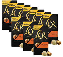 Offre exceptionnelle 7 + 3 L'or Espresso Delizioso compatibles Nespresso® - 10 capsules