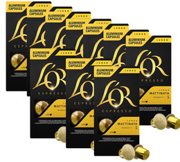 Offre exceptionnelle 7 + 3 L'or Espresso Lungo Mattinata compatibles Nespresso® - 10 capsules