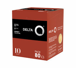 DeltaQ N°10 Qalidus Pack XXL x 80 coffee capsules