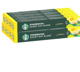 80 Capsules compatibles Nespresso® Sunny Day Blend - Starbucks