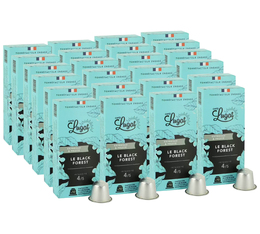300 capsules compatibles Nespresso® Black Forest pour professionnels - CAFÉS LUGAT