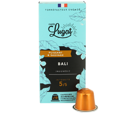 Capsules compatibles Nespresso® - Bali - 10 capsules CAFÉ LUGAT