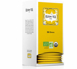Thé vert et maté BB Detox Bio- 25 sachets sur-enveloppés - Kusmi Tea