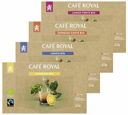 Café Royal Nespresso® Compatible Professional Organic Capsules Selection x 200
