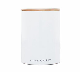 Airscape Coffee Storage Canister White Ceramic - 500g