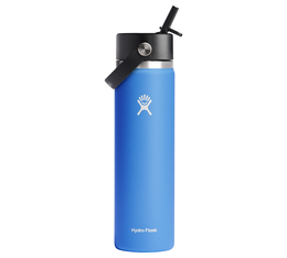 Bouteille isotherme Wide Mouth with Flex Straw Cap Cascade 70 cl  - Hydro Flask