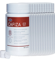 Lot de 1 200 pastilles nettoyantes CAFIZA pour machines expresso manuelles et automatiques
