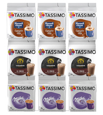 Pack découverte 104 dosettes Tassimo - Boissons chocolatées  - TASSIMO 
