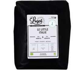 Café en grains bio : Le Little Italie - 2Kg - Cafés Lugat