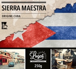 Café moulu pour cafetière filtre : Cuba - Sierra Maestra - 250g - Cafés Lugat