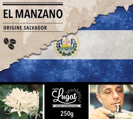 Café en grains : Salvador - El Manzano - 250g - Cafés Lugat