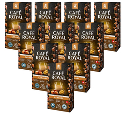 100 Capsules Café compatibles Nespresso® Caramel - CAFE ROYAL
