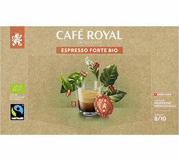 Café Royal Nespresso® Professional Organic Espresso Forte Capsules x 50