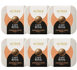 Coffee Balls Espresso Forte by Café Royal Coffee B Compatible x 54 