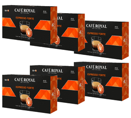 300 Capsules compatibles Nespresso® pro Espresso Forte - CAFE ROYAL Office Pads