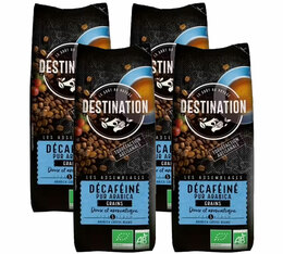 4x250 g café en grain Décaféiné n°9 bio - Destination