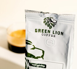 café en grain green lion coffee