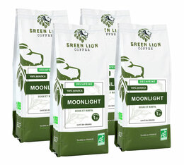 4x250g Café en grain bio - Moonlight - GREEN LION COFFEE