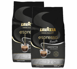 2 x 1 kg - Café en grain Espresso Barista Perfetto - Lavazza