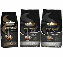 2,5kg - Cafés en grain Espresso Barista Perfetto/Espresso Italiano - Lavazza