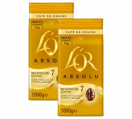 2 x 1kg- Café en grain Absolu - L'Or