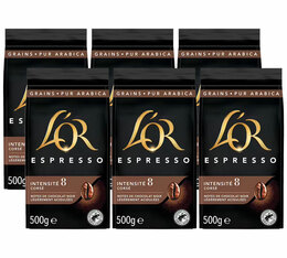 6x500g - Café en grain Espresso - L'Or 