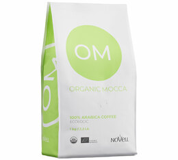1 Kg Café en grain pour professionnels Organic Mocca - Novell