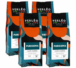 4 x 250 g - Café en grain Purissima - Perléo Espresso