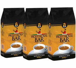 3 Kg Café en grains pour professionnels Professional Bar - Zicaffe
