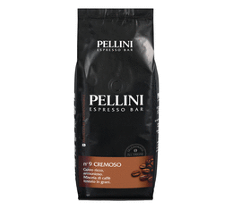 1 Kg Café en grain pour professionnels N°9 Cremoso - Pellini