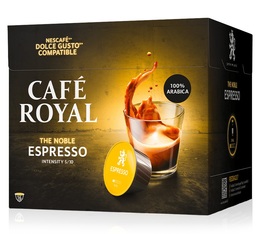 16 Capsules Nescafe® Dolce Gusto® compatibles Espresso - CAFE ROYAL